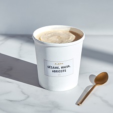Glace sesame halva abricot