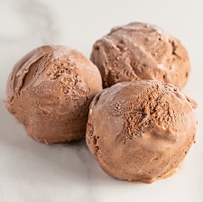 Glace chocolat noir