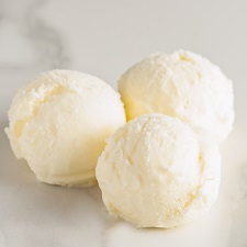 Glace fleur d'oranger